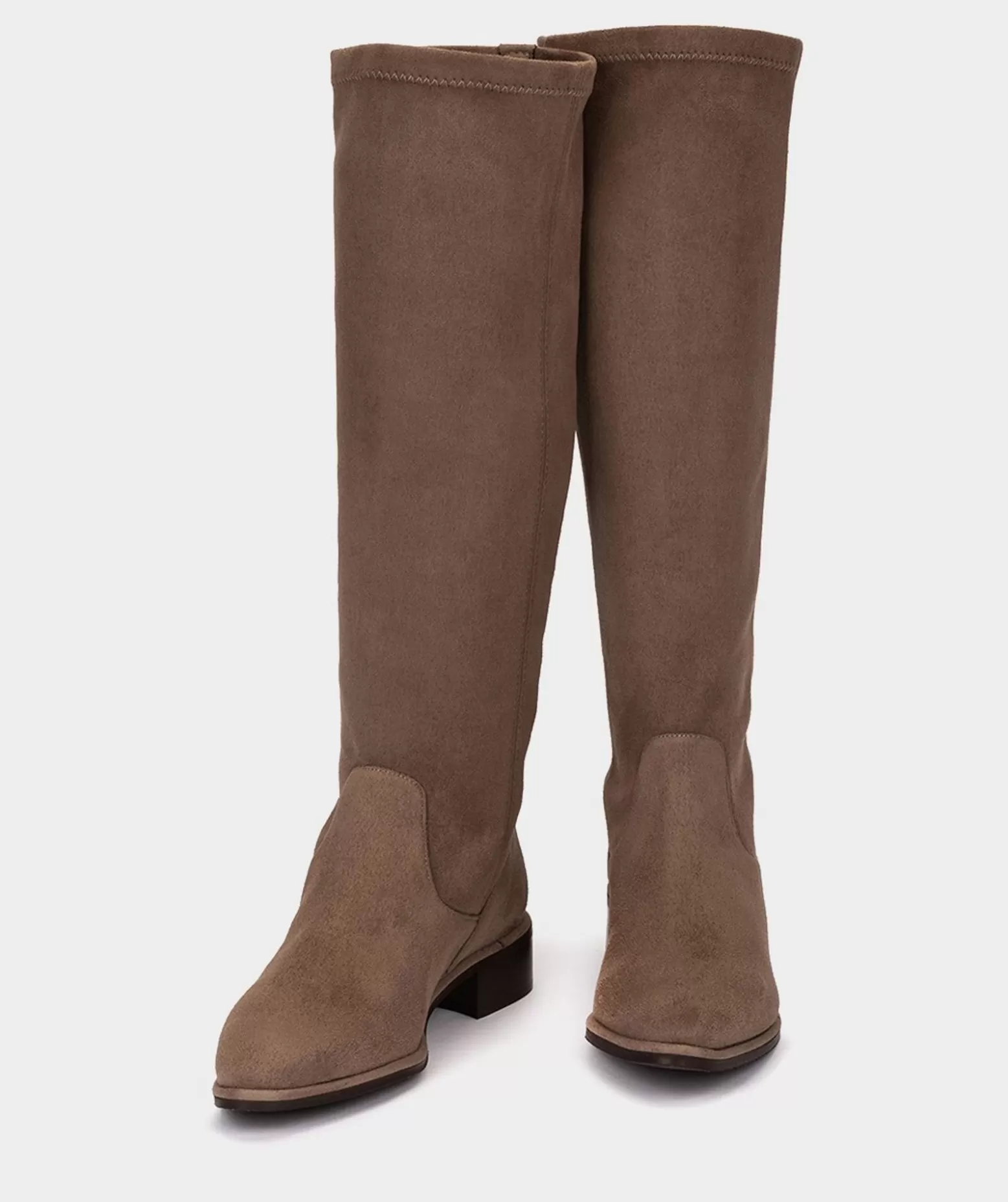 botte_en_cuir_vegetalien_elastique_de_couleur_taupe_3.webp Pedro Miralles Botte En Cuir Vegetalien Elastique De Couleur Taupe