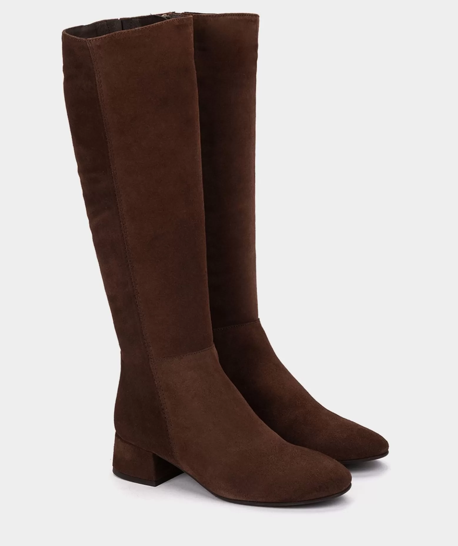 Pedro Miralles Bottes Montantes En Croute De Cuir De Couleur Marron