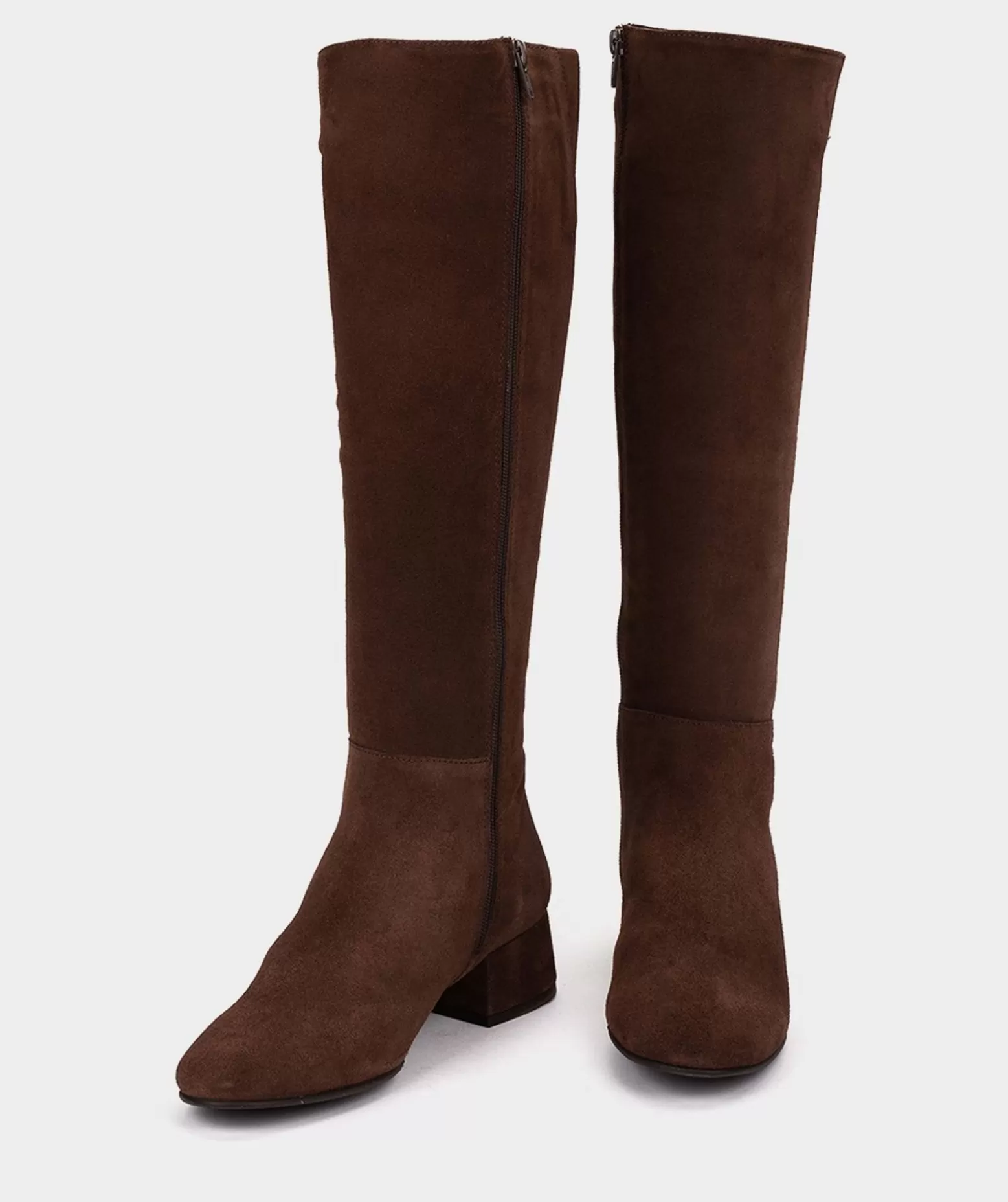 bottes_montantes_en_croute_de_cuir_de_couleur_marron_2.webp Pedro Miralles Bottes Montantes En Croute De Cuir De Couleur Marron