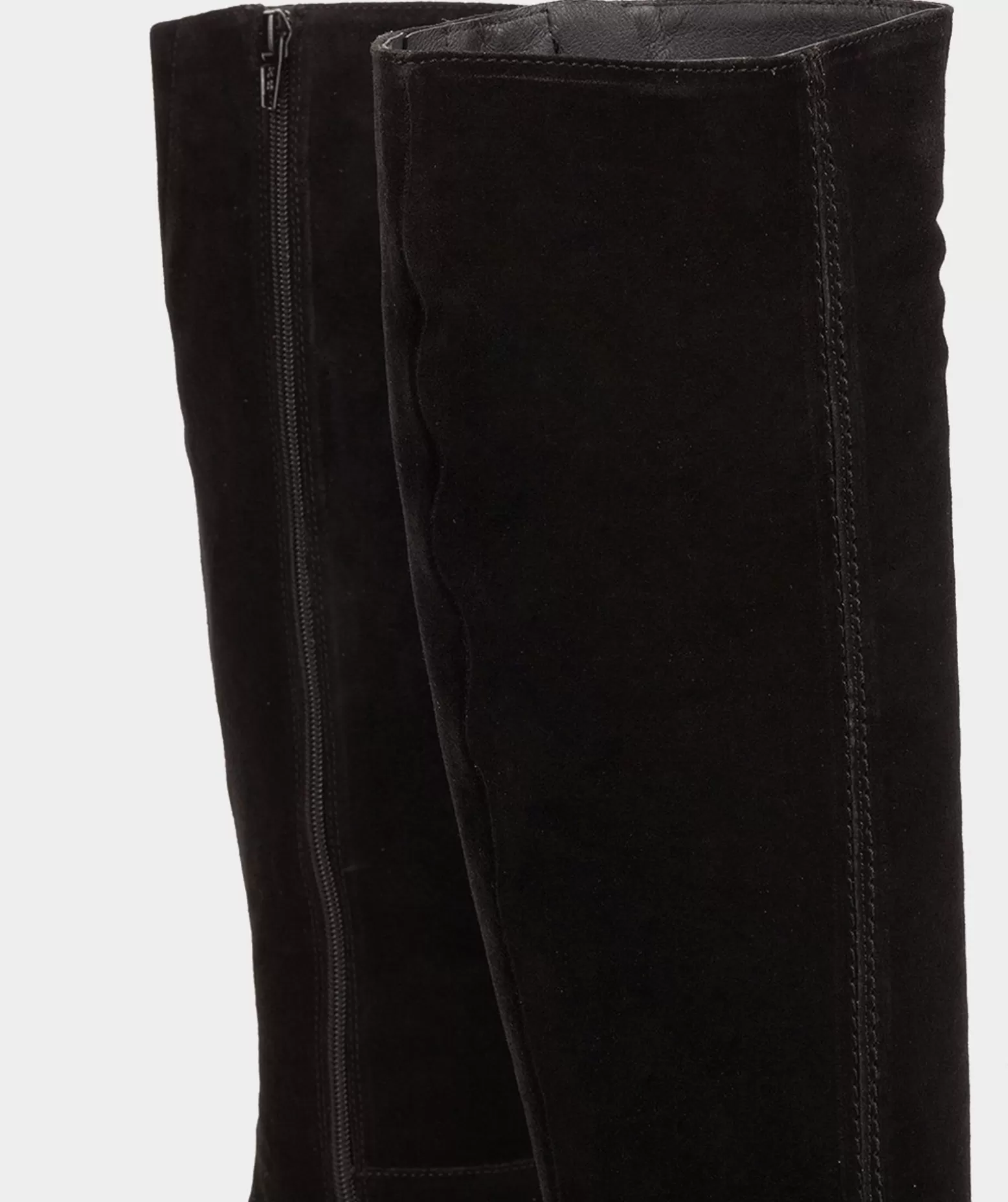Pedro Miralles Bottes Montantes En Croute De Cuir De Couleur Noire