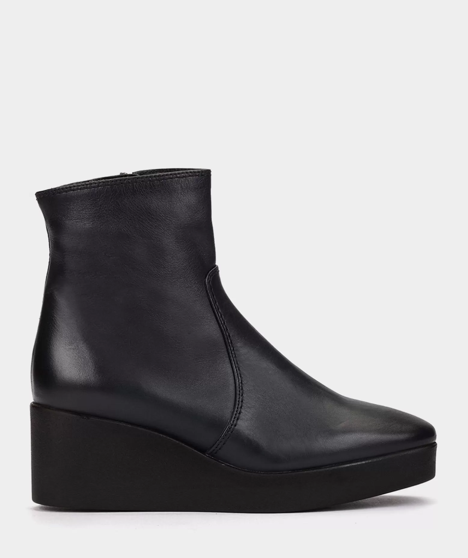 Pedro Miralles Bottines A Semelle Compensee Et Plateforme En Cuir Bleu