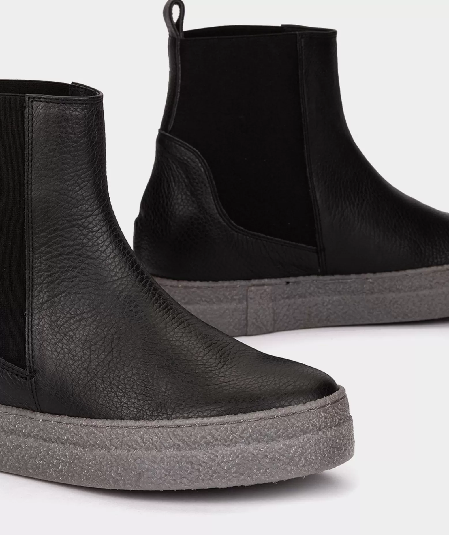 Pedro Miralles Bottines A Semelle Compensee Et Plateforme En Cuir Noir