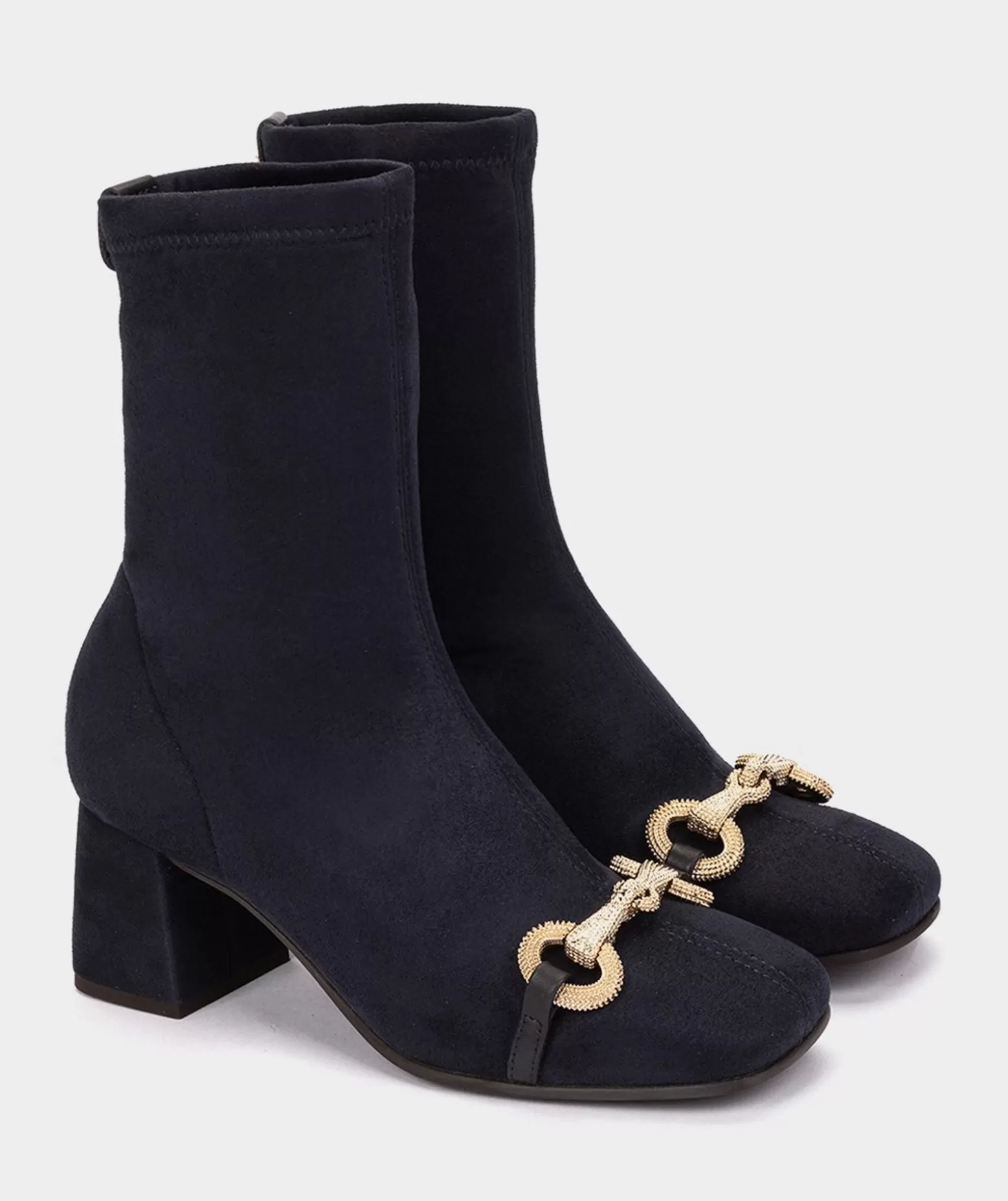 bottines_a_talon_en_tissu_elastique_effet_daim_de_couleur_bleu_marine_1.webp Pedro Miralles Bottines A Talon En Tissu Elastique Effet Daim De Couleur Bleu Marine