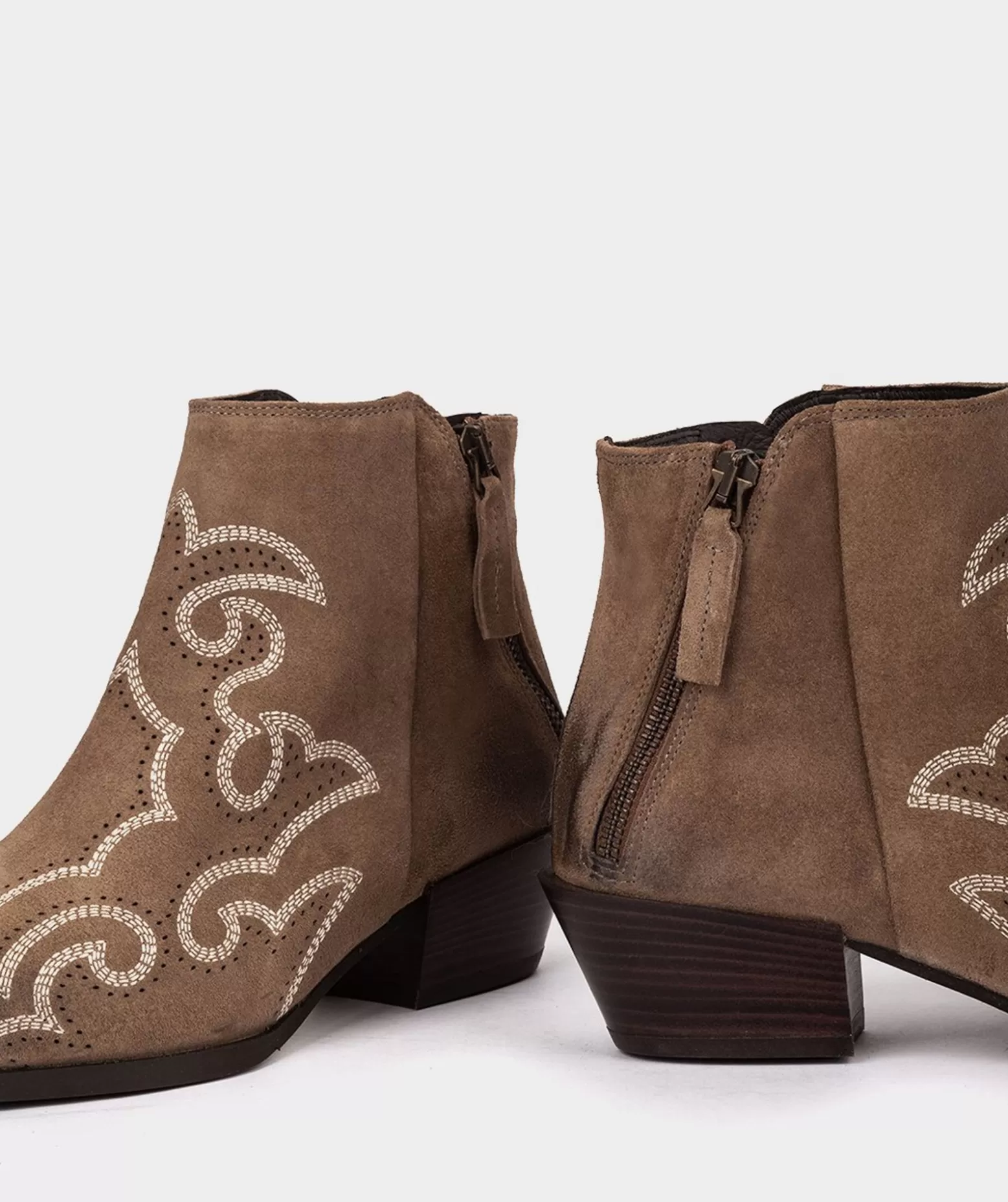 Pedro Miralles Bottines En Cuir Suede A Effet Huile De Couleur Camel