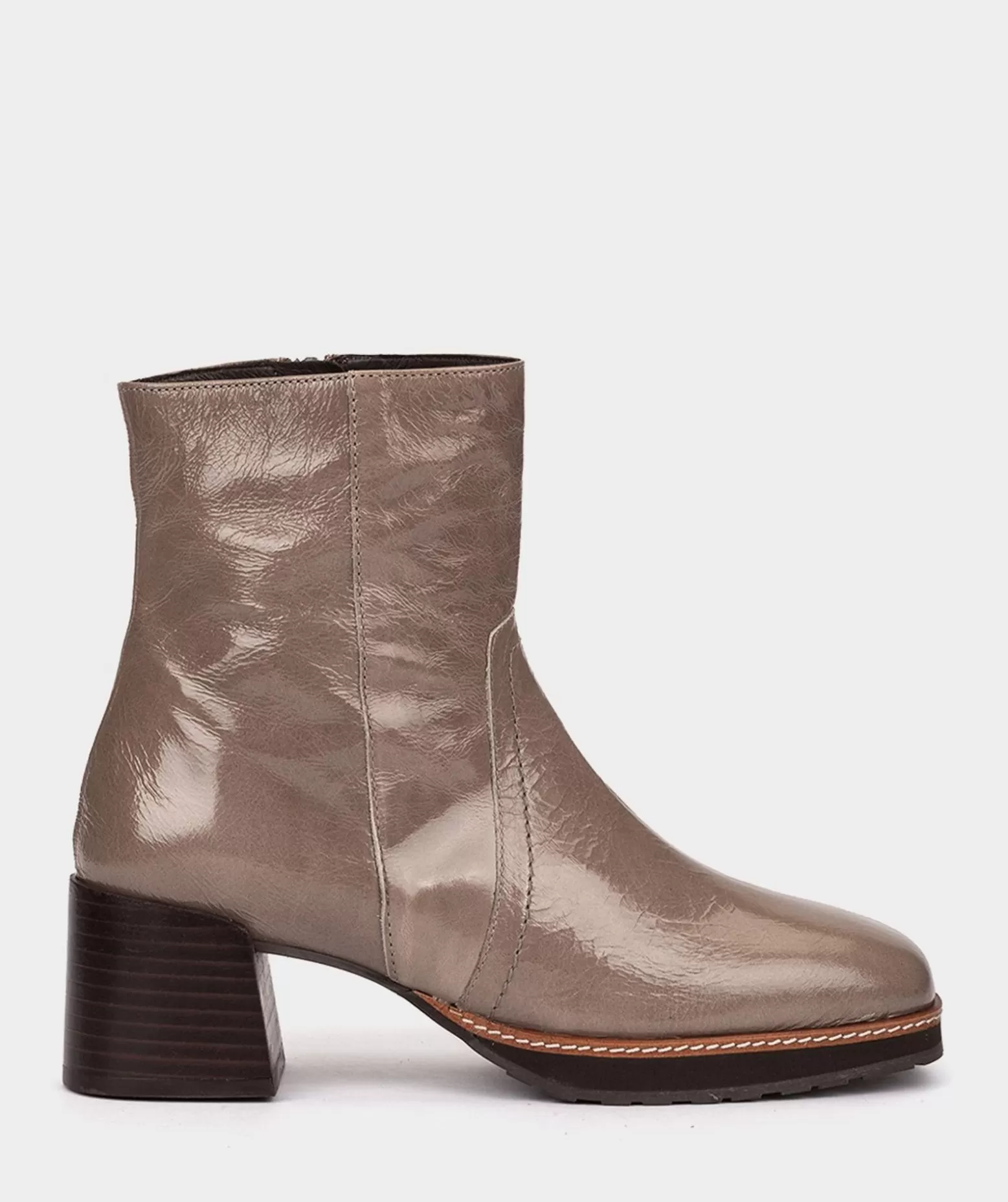 Pedro Miralles Bottines En Cuir Verni De Couleur Bleu Noir