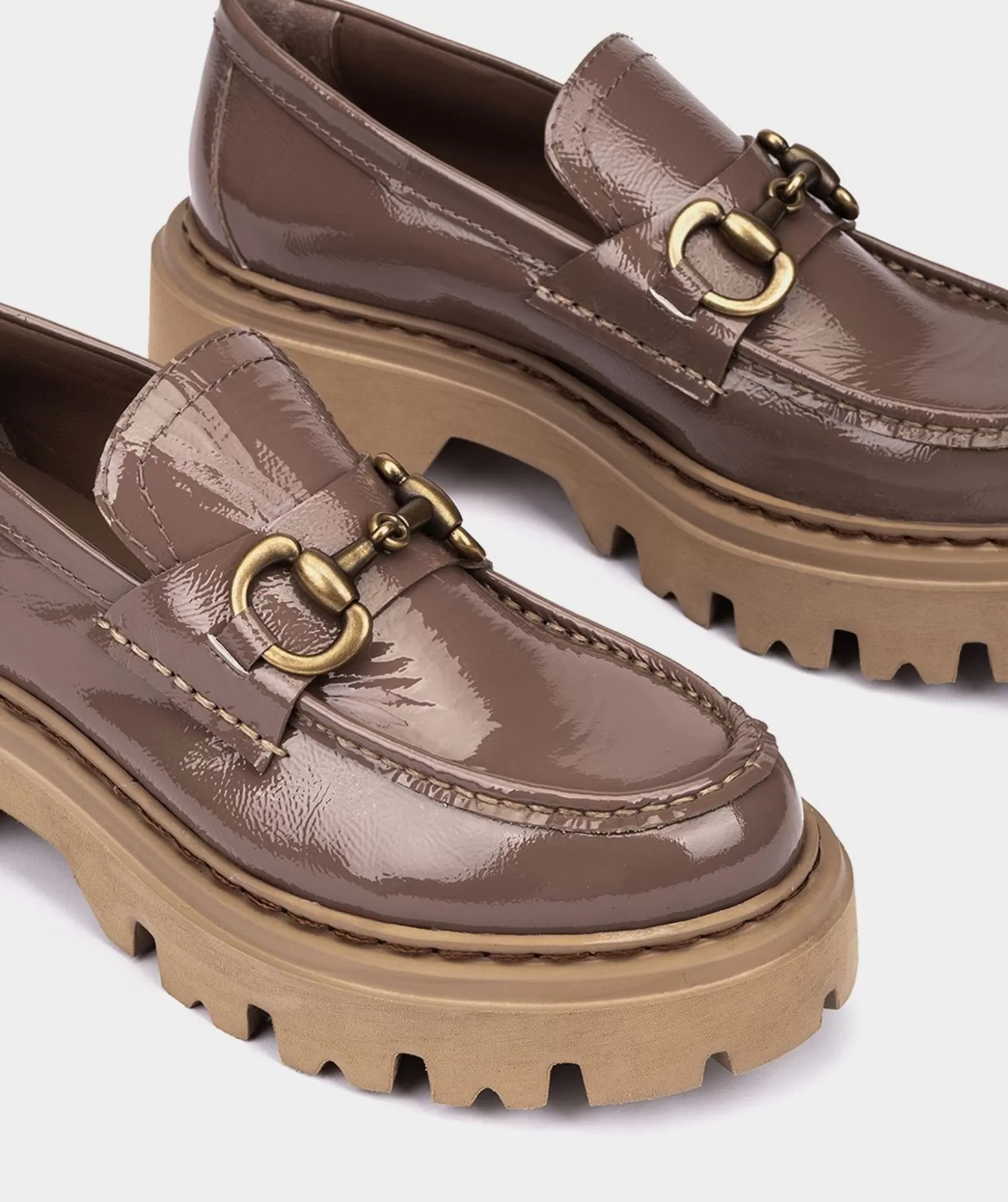 Pedro Miralles Mocassins En Cuir Verni