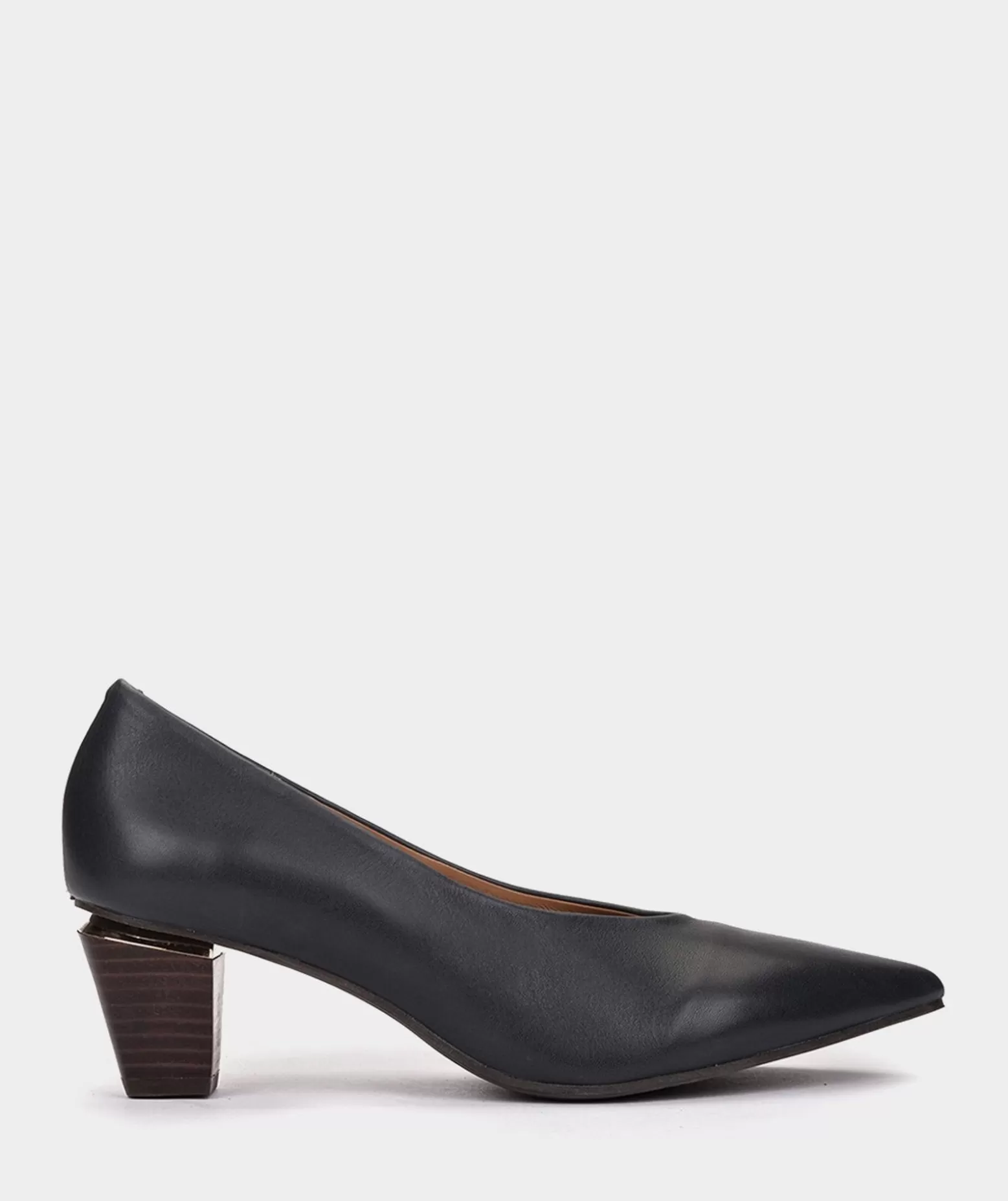 Pedro Miralles Talons Hauts En Cuir De Couleur Bleu Marine